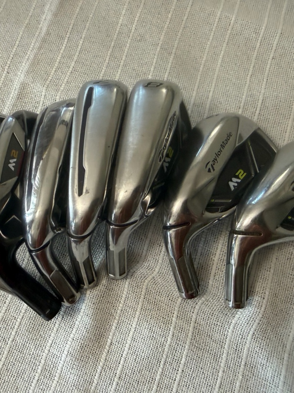 Left Handed TaylorMade M2 Iron Set Heads Only TaylorMade Golf Club Heads